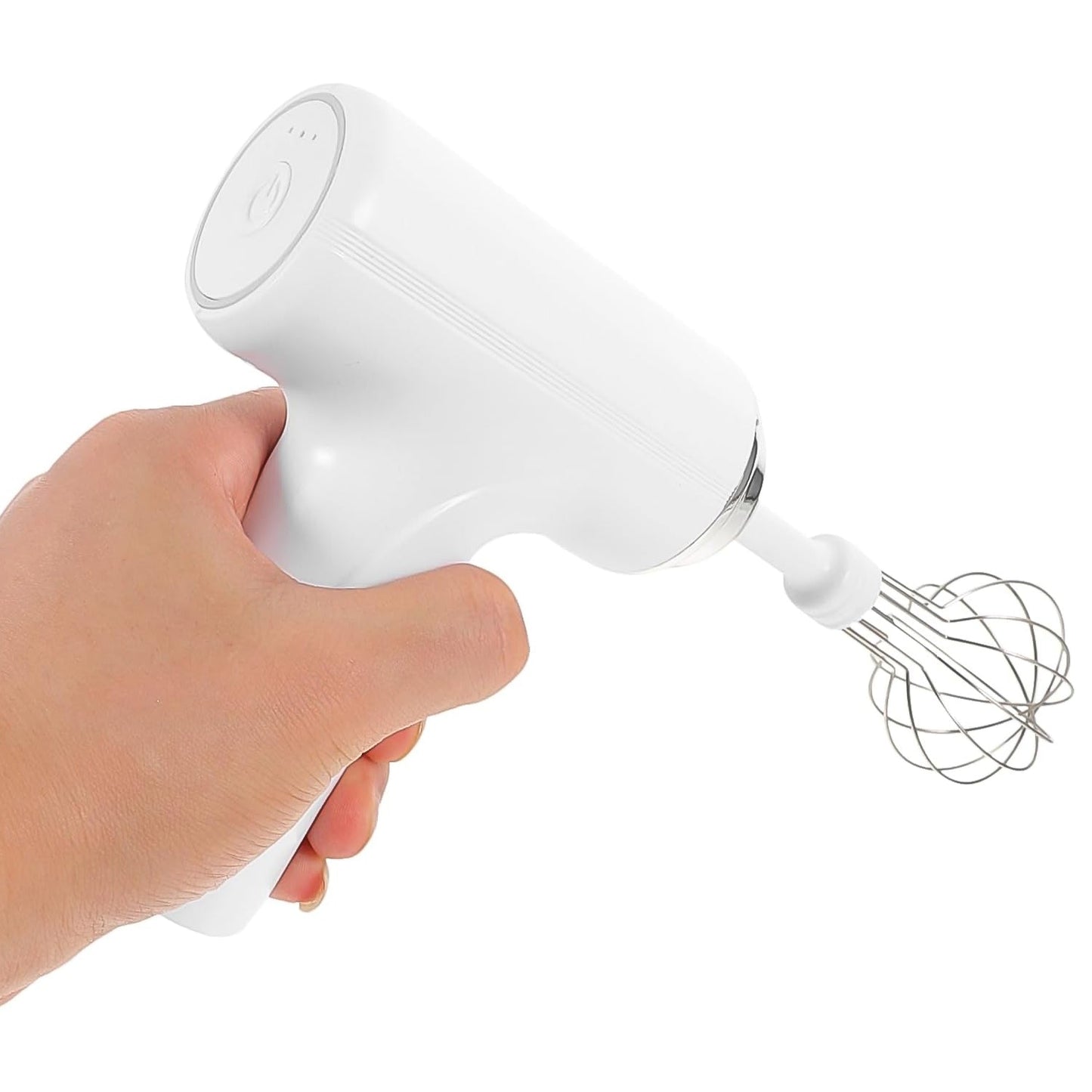 Wireless Hand Mixer, Charging Handheld 2pc portable Whisk Mini High Power Beater Baking Hand Held Mixer, Portable Kitchen Blender.