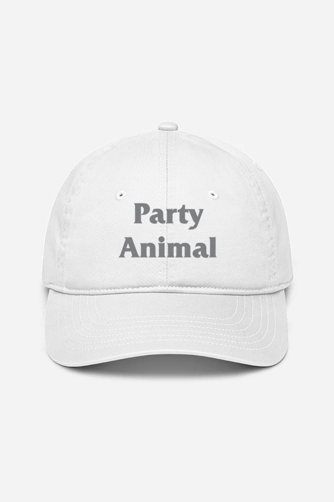 "Party Animal" Embroidered Cap
