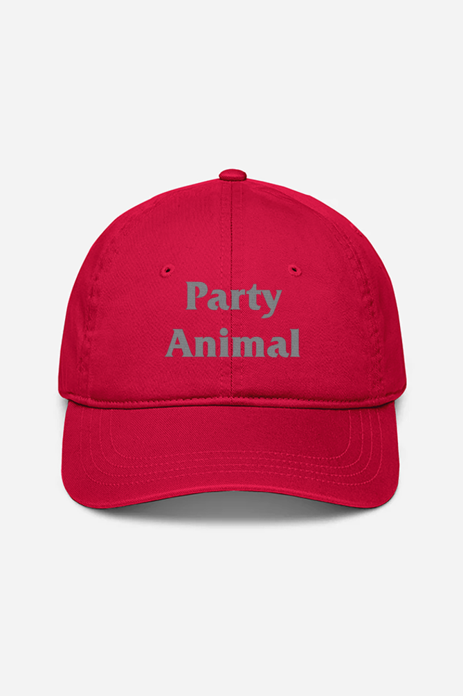 "Party Animal" Embroidered Cap