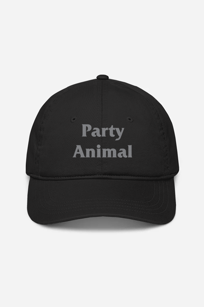 "Party Animal" Embroidered Cap
