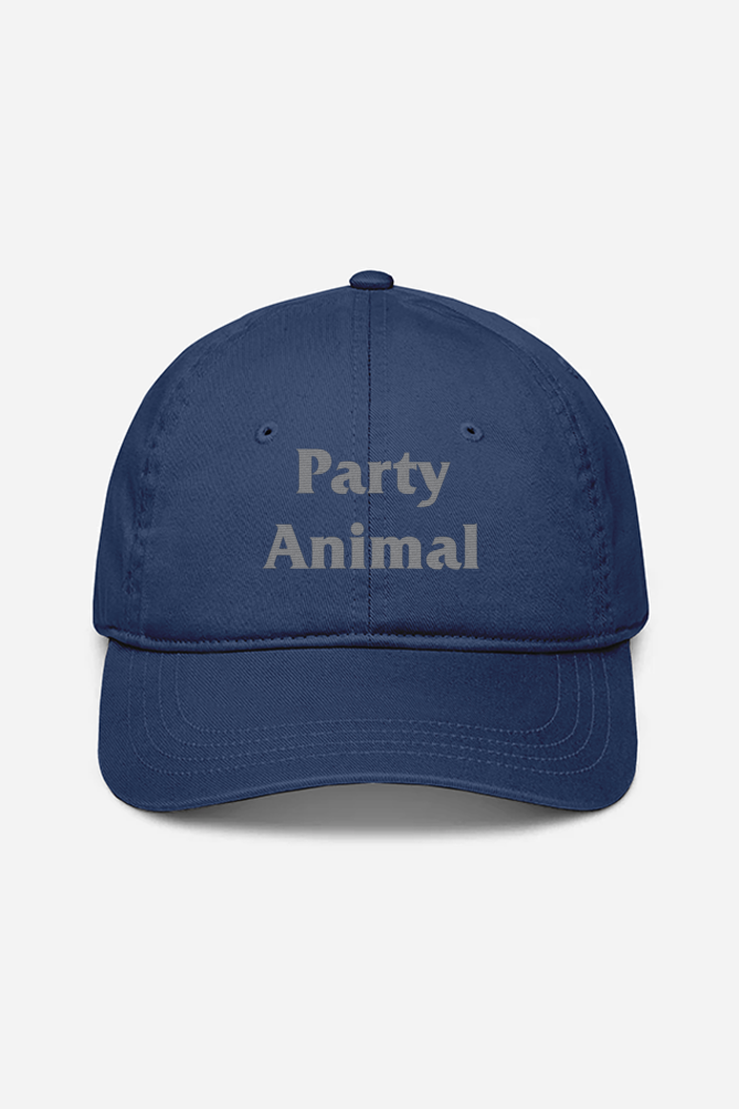 "Party Animal" Embroidered Cap
