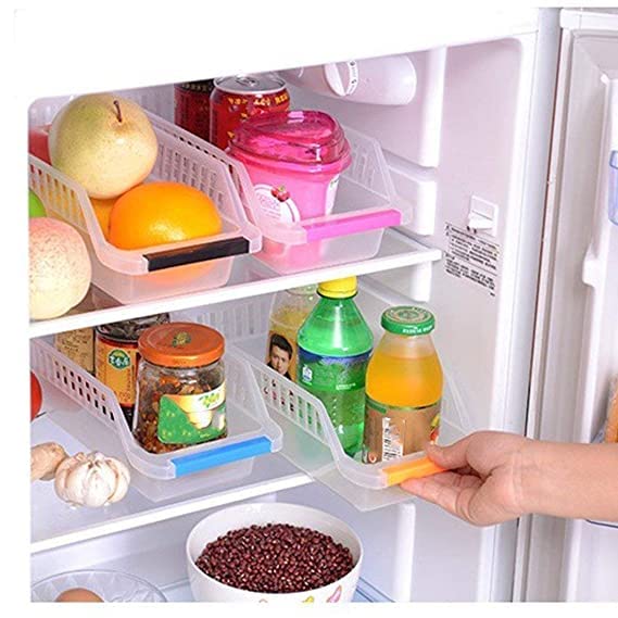 Space Saver Organizer Storage Rack Tray Box (Pack of 4)