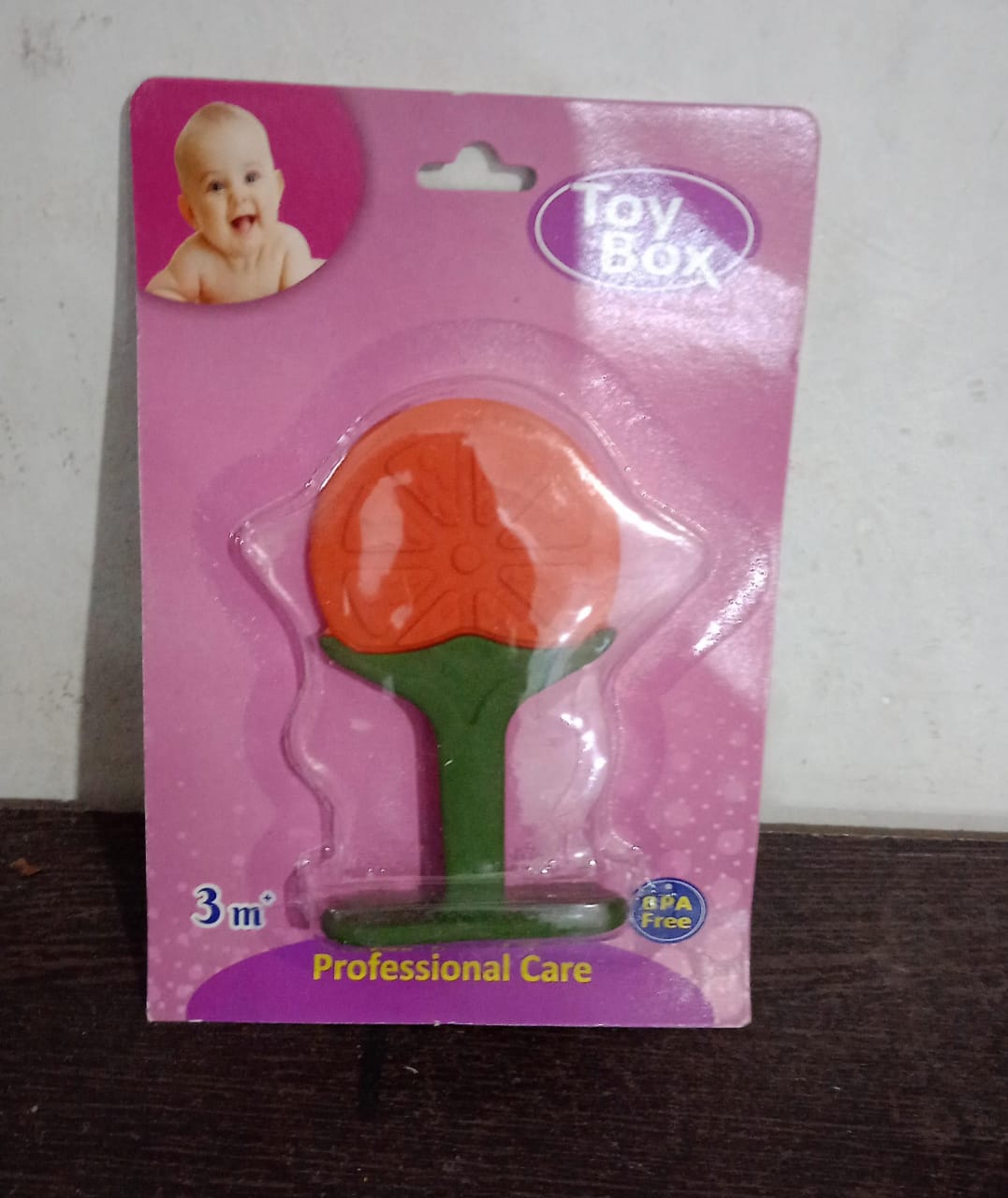 Silicone Fruit Shape Teether Toy Food Grade Silicon Teether Use For Baby / Toddlers / Infants / Children