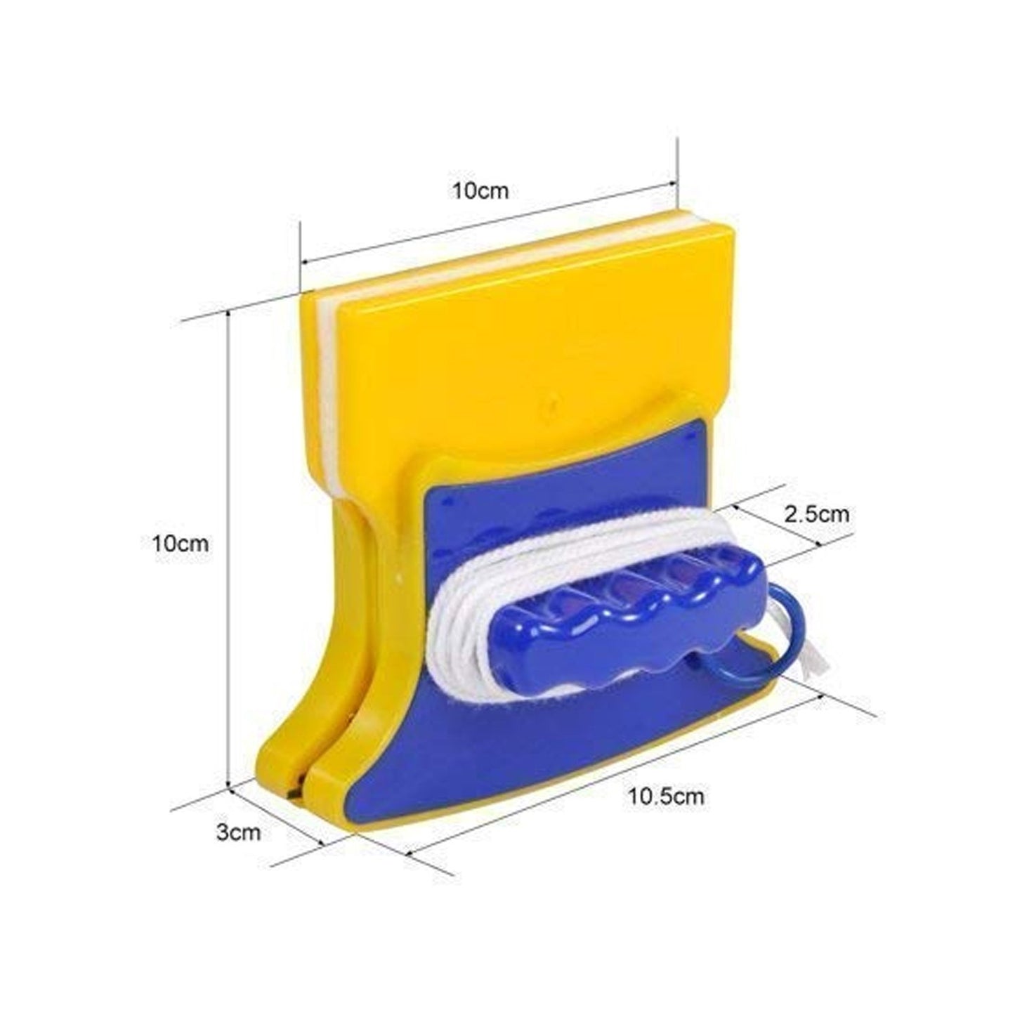 Magnetic Double-Sided Window Cleaner Squeegee