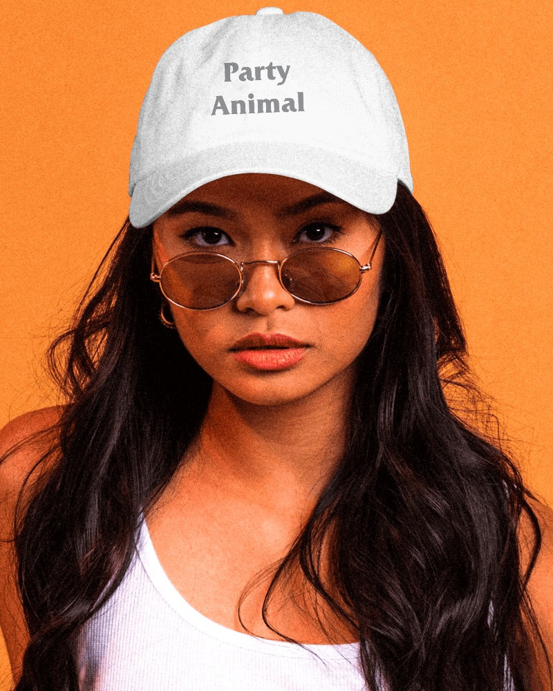 "Party Animal" Embroidered Cap