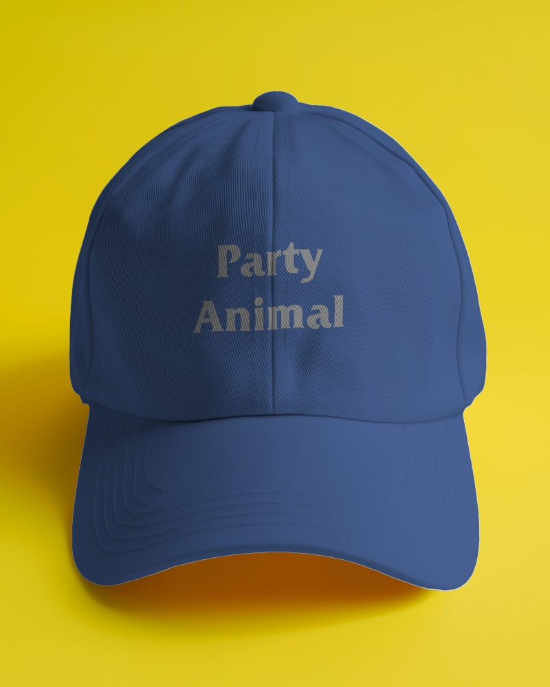 "Party Animal" Embroidered Cap