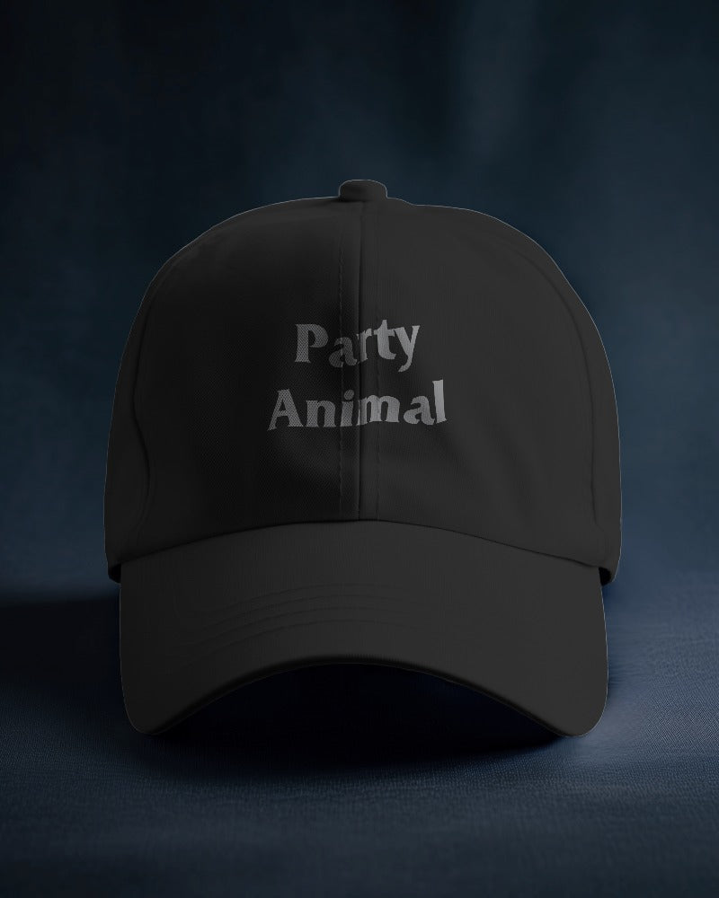 "Party Animal" Embroidered Cap