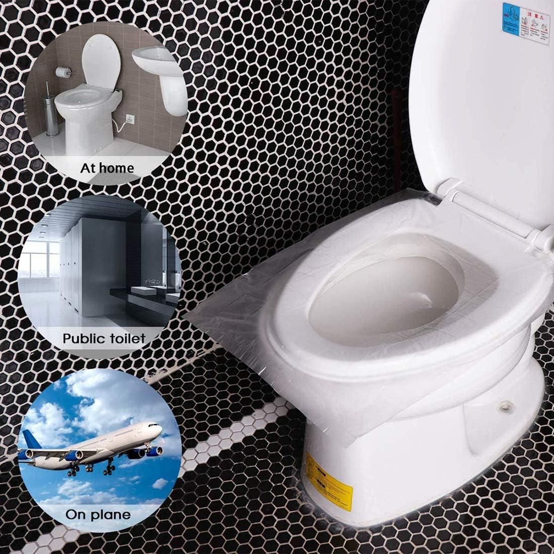 Biodegradable Disposable Toilet Seat Covers (Pack of 50)