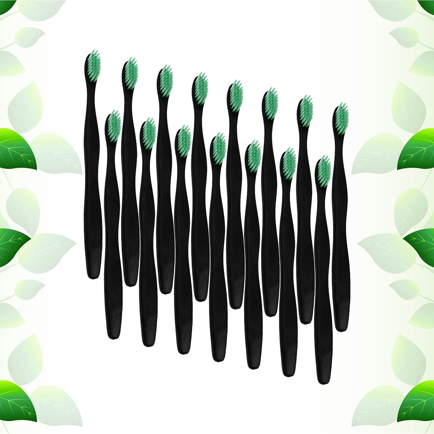 Soft Toothbrush With Plastic Round Box for Men and Women, Kids, Adults Plastic Toothbrush (15 pcs Set / Mix Color)