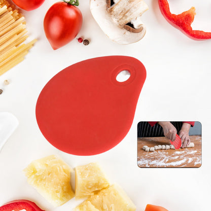 Silicone Cream Scraper Bread Cake Pastry Dough Slicer Hanging Cafe Kitchen Multi-Purpose Smooth Spatula Baking (1 Pc)
