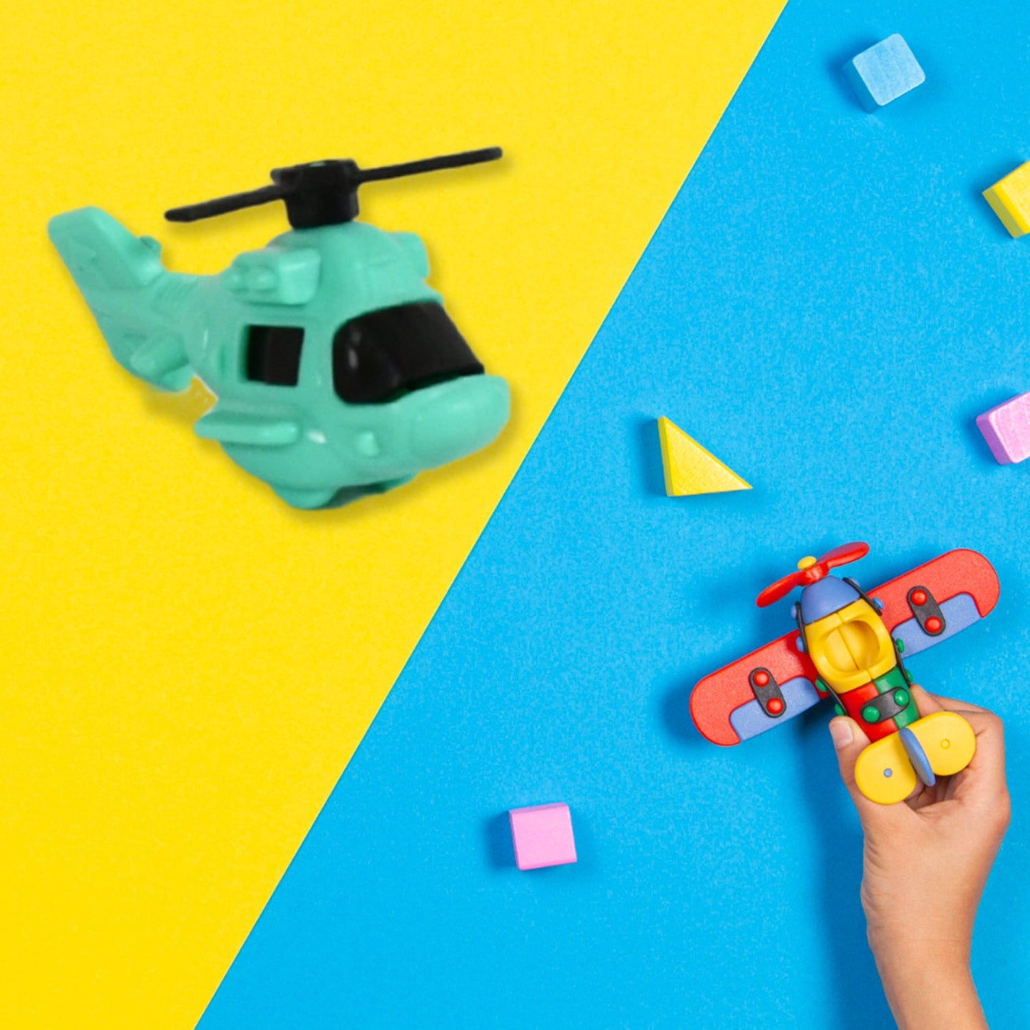Small DIY Helicopter Toy, Small Kid's Toy, Rotating Tail Wing DIY Helicopter