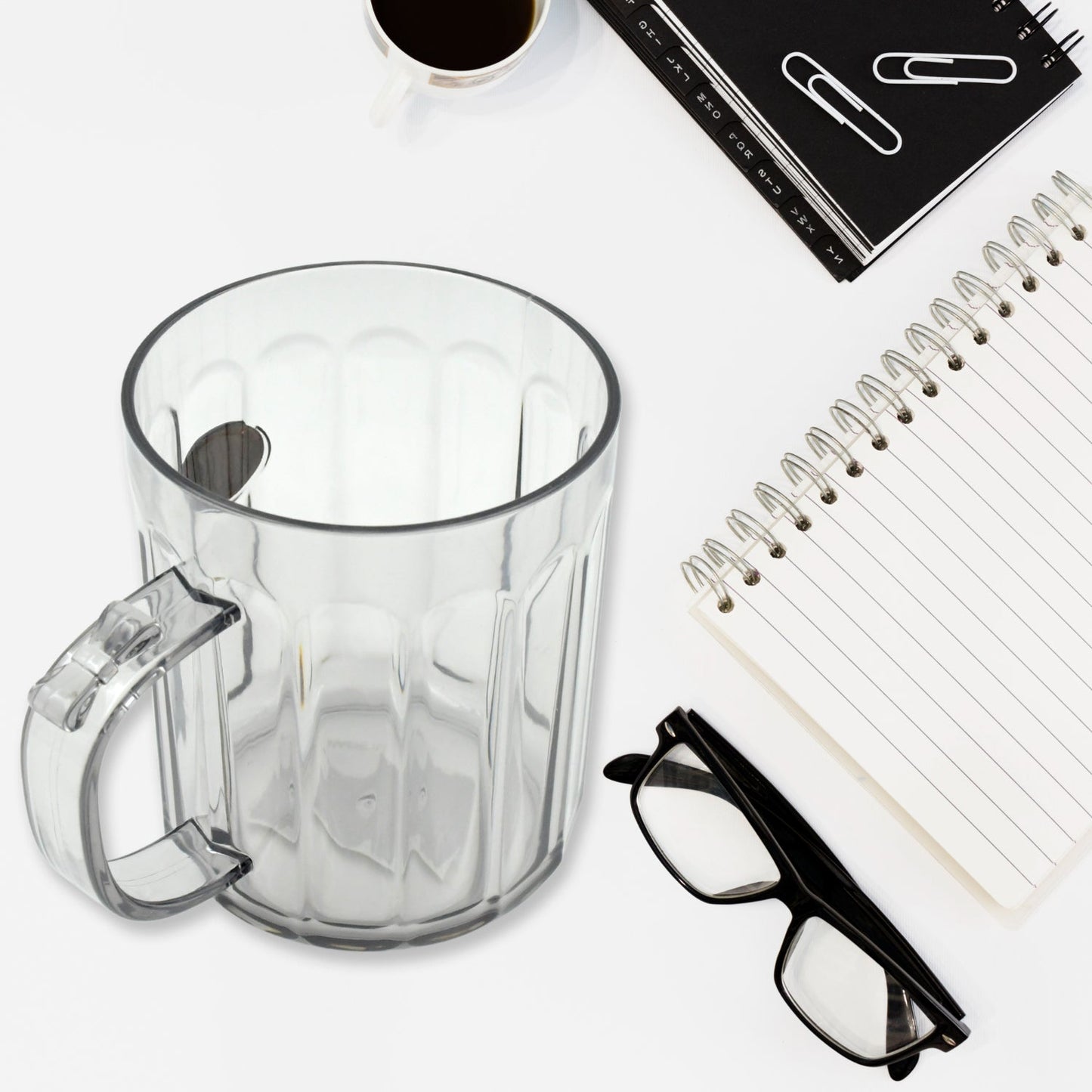 Multi-Purpose Plastic Cup, Toothpaste Holder Bathroom Cup Bathroom Cup With Slot Handle Mug Environmental Friendly Festival for Outdoor for Household Gift For Anniversary and Birthday, (1 Pc)