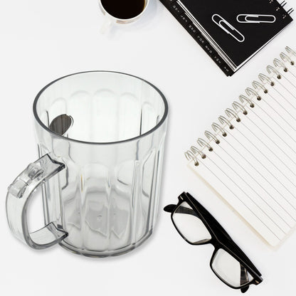 Multi-Purpose Plastic Cup, Toothpaste Holder Bathroom Cup Bathroom Cup With Slot Handle Mug Environmental Friendly Festival for Outdoor for Household Gift For Anniversary and Birthday, (1 Pc)