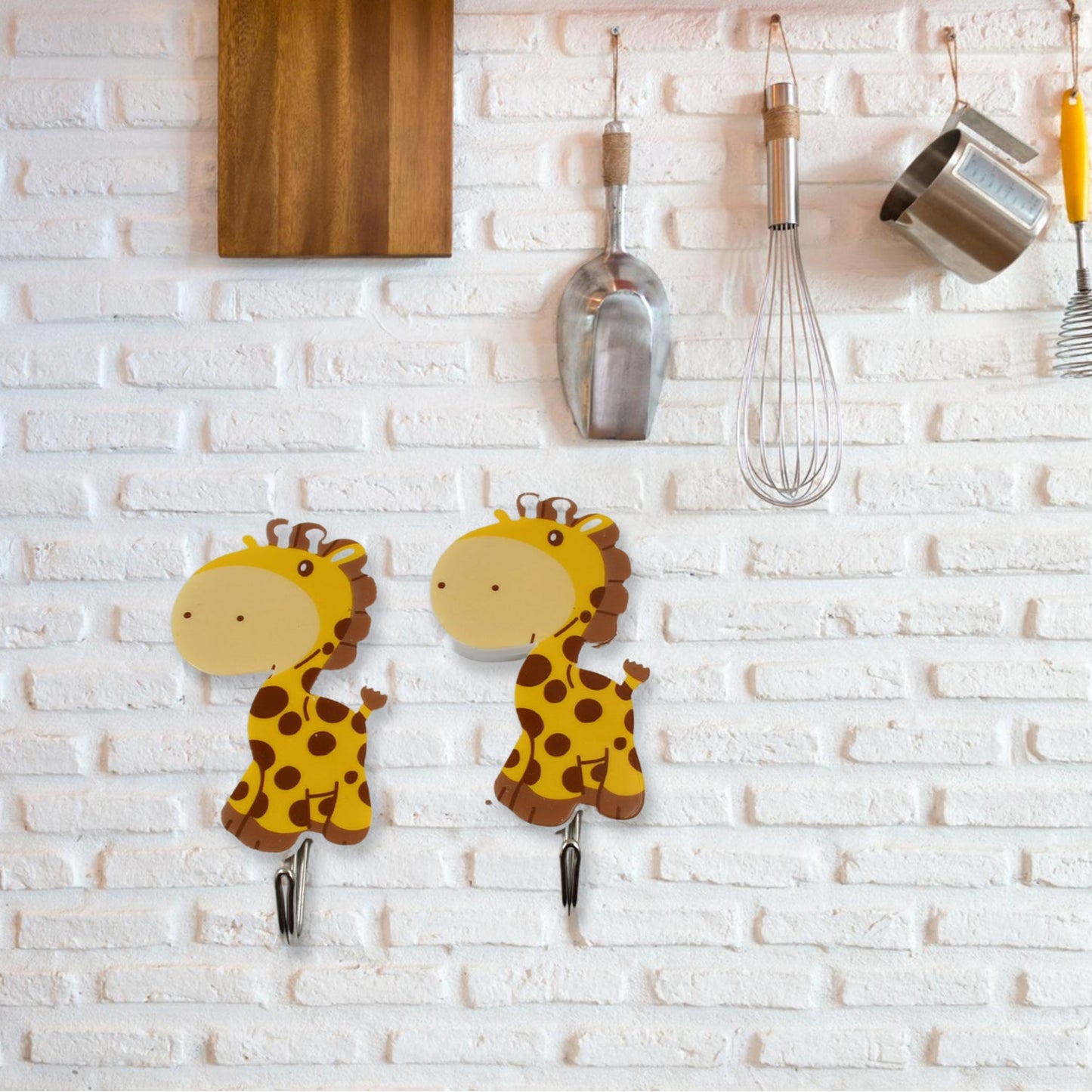 Multipurpose Strong Hook Self-Adhesive hooks for wall Heavy Duty Hook, Sticky Hook Household For Home, Decorative Hooks, Bathroom & All Type Wall Use Hook, Suitable for Bathroom, Kitchen, Office