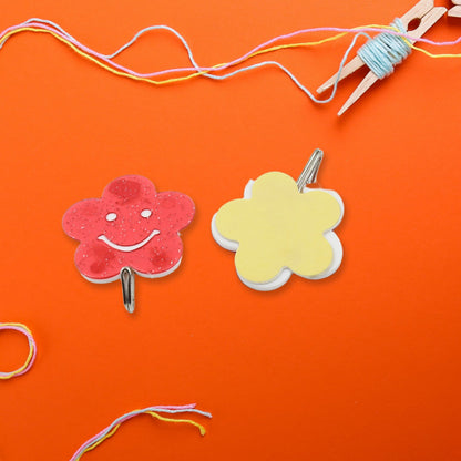 Multipurpose Strong Hook Self-Adhesive hooks for wall Heavy Duty Hook, Sticky Hook Household For Home, Decorative Hooks, Bathroom & All Type Wall Use Hook, Suitable for Bathroom, Kitchen, Office