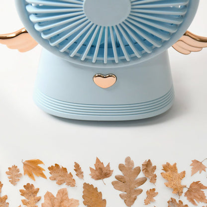 Cute Electric Mini Handheld Fan, Portable USB Rechargeable Mini Fan for Home, Office, Travel and Outdoor Use (1 Pc)