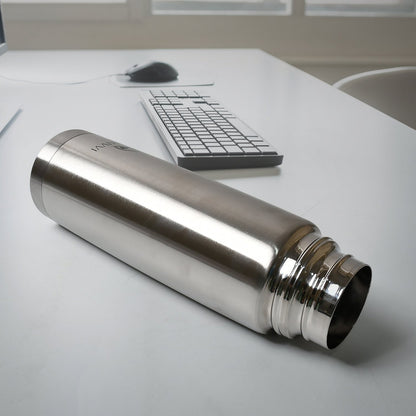 Vacuum Stainless Steel Double Wall Water Bottle, Fridge Water Bottle, Stainless Steel Water Bottle Leak Proof, Rust Proof, Cold & Hot Thermos steel Bottle| Leak Proof | Office Bottle | Gym | Home | Kitchen | Hiking | Trekking | Travel Bottle (1000 ML)