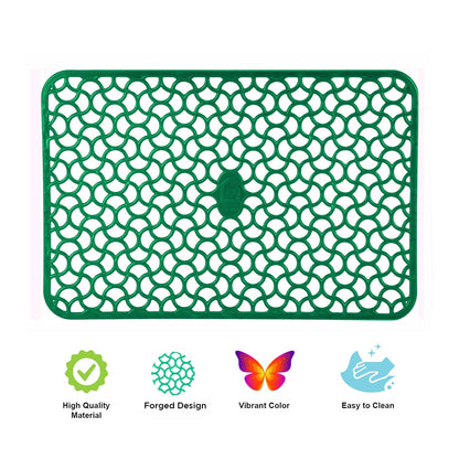 5237 Waterproof PVC Refrigerator Drawer Mats/ Multipurpose Mats/Fridge Mats Set of 6 Pcs