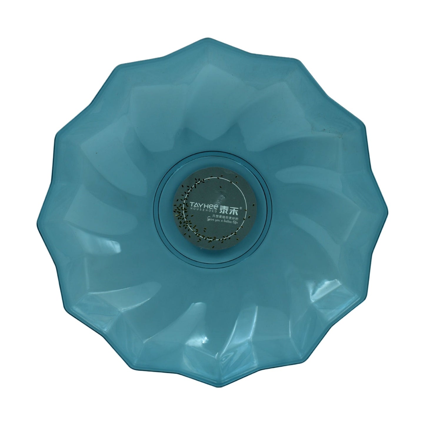 Flower Shape Plastic Dinner / Fruit Plate / Tray / Snacks / Breakfast Plate friendly Plastic Plate for Kids Party Supplies Birthday Holiday Party Dinnerware Supplies (1 Pc)