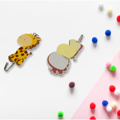 Multipurpose Strong Hook Self-Adhesive hooks for wall Heavy Duty Hook, Sticky Hook Household For Home, Decorative Hooks, Bathroom & All Type Wall Use Hook, Suitable for Bathroom, Kitchen, Office