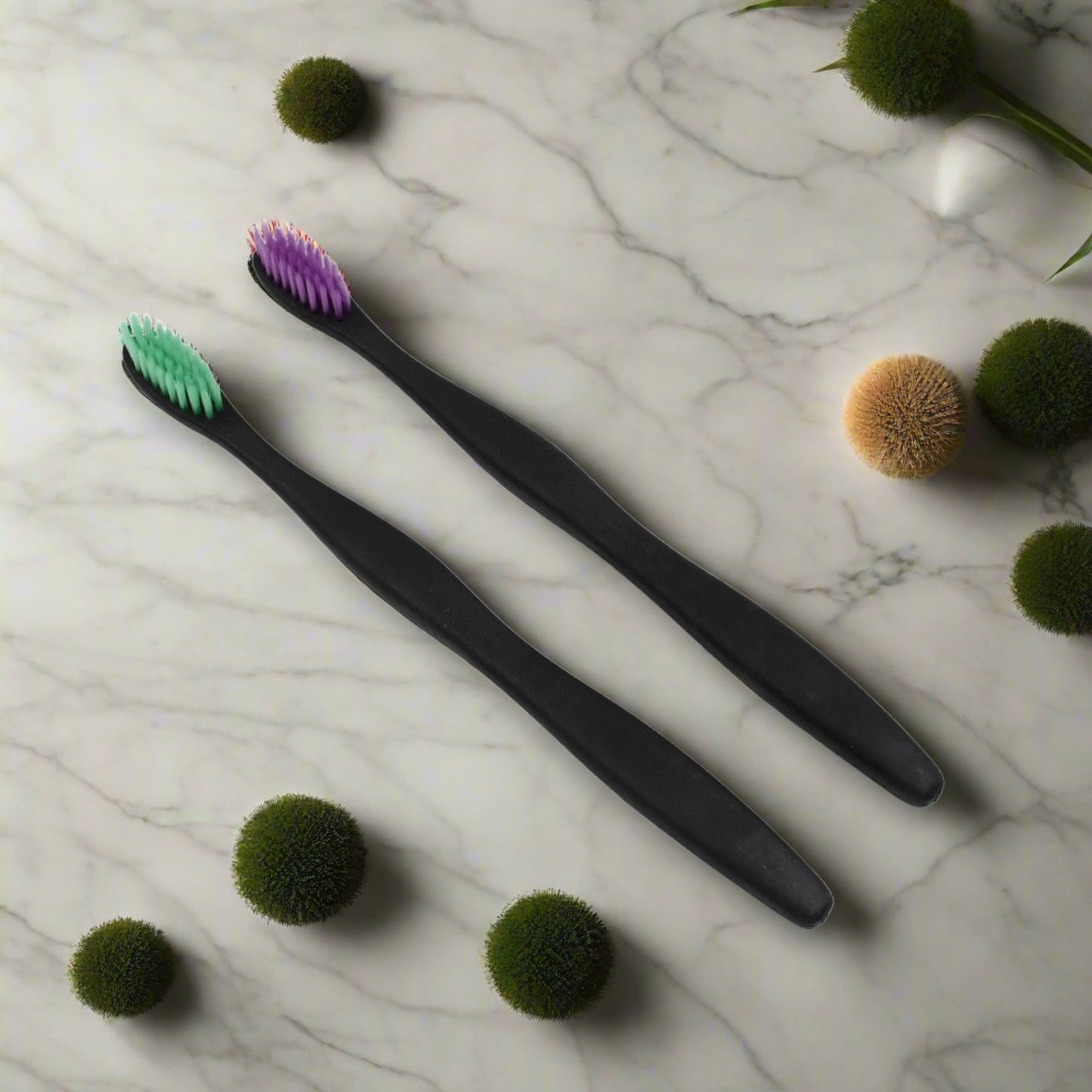 Soft Toothbrush With Plastic Round Box for Men and Women, Kids, Adults Plastic Toothbrush (15 pcs Set / Mix Color)