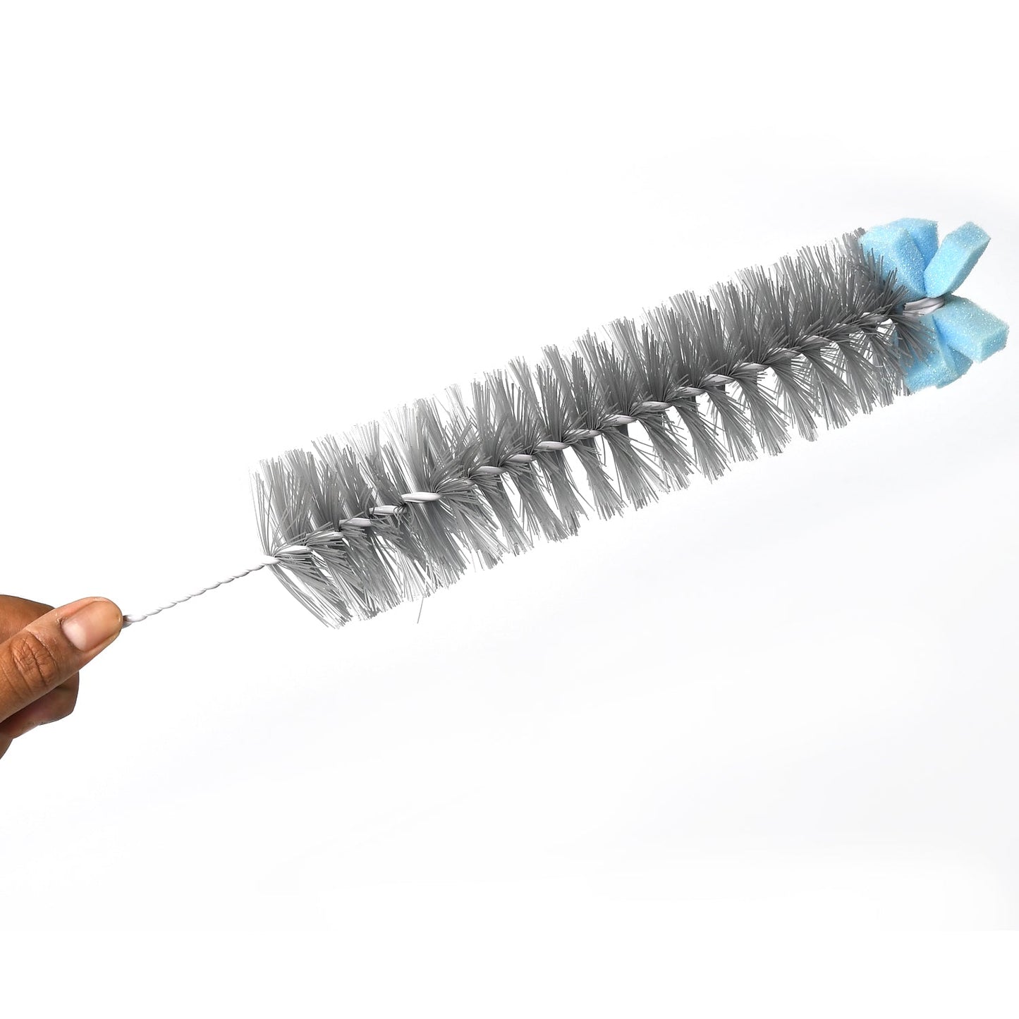 1527 Multi Purpose Long Handle Bottle Cleaning Brush for Swabs Jars, Bottles, Thermos, Containers, Sinks, Dish, Bowls