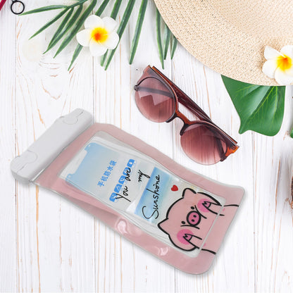 Waterproof Pouch Lock Mobile Cover Underwater Mobile Case For All Type Mobile Phone (1 Pc)