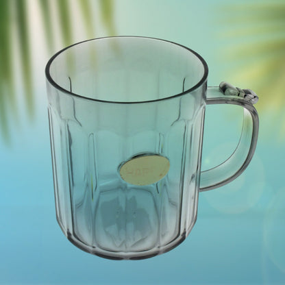 Multi-Purpose Plastic Cup, Toothpaste Holder Bathroom Cup Bathroom Cup With Slot Handle Mug Environmental Friendly Festival for Outdoor for Household Gift For Anniversary and Birthday, (1 Pc)