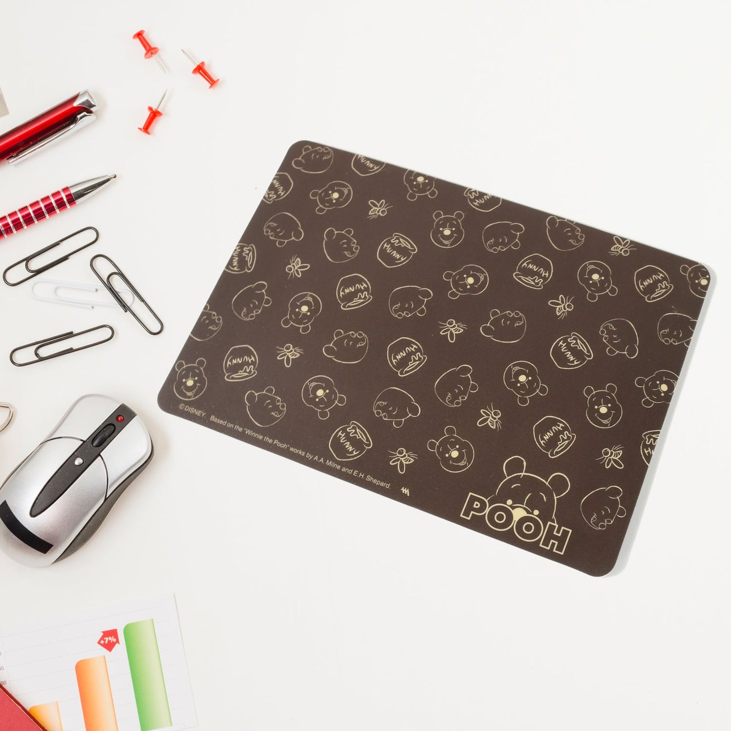 Cartoon Printed Soft Mouse Pad Natural Plastic Pad Pad For Gaming & Office Use Mouse Pad mousepad for All Types of Mouse (21x15 cm)