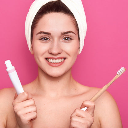 Premium Plastic Toothbrush With Plastic Round Box for Men and Women, Kids, Adults Plastic Toothbrush (10 pcs Set)