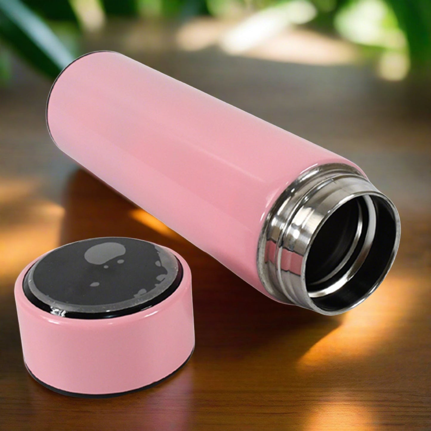 Smart Vacuum Insulated Water Bottle with LED Temperature Display, Cold & Hot | Leak Proof | Office Bottle | Gym | Home | Kitchen | Hiking | Trekking | Travel Bottle (Mix Color & Design / 500 ML)