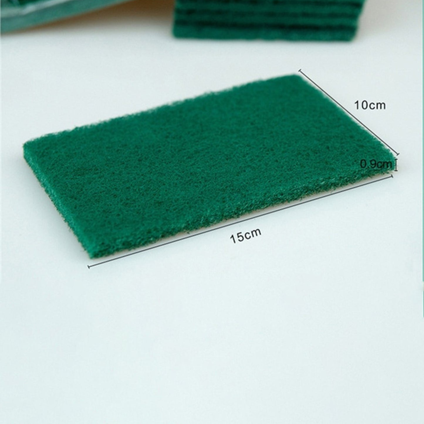 3410 Scrub Sponge Cleaning Pads Aqua Green 10PCS
