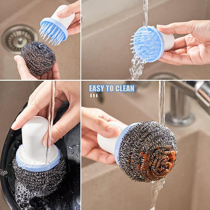 5214 Dish Brush Multifunctional Palm Brush for Dish Kitchen Sink Pot Pan - Dish Scrub Brush Small Cleaning Brush Dish Scrubber Brush Cleaning Brushes for Household Use