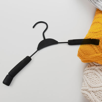 Solid Sponge Hanger Non-Slip Hanger Home No Trace Clothes Hanging Pants Clip Clothing Store Hangers, Clothes Hanger for Closet Wedding Dress Women, Men, Children Clothing (1 pcs)