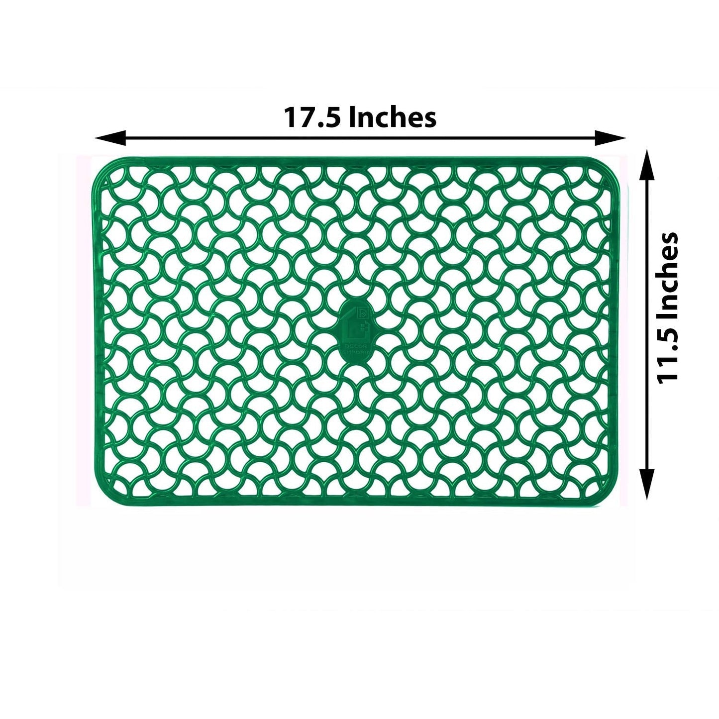 5237 Waterproof PVC Refrigerator Drawer Mats/ Multipurpose Mats/Fridge Mats Set of 6 Pcs