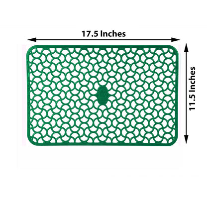 5237 Waterproof PVC Refrigerator Drawer Mats/ Multipurpose Mats/Fridge Mats Set of 6 Pcs