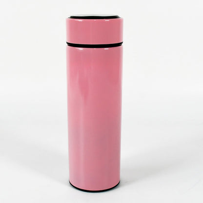 Smart Vacuum Insulated Water Bottle with LED Temperature Display, Cold & Hot | Leak Proof | Office Bottle | Gym | Home | Kitchen | Hiking | Trekking | Travel Bottle (Mix Color & Design / 500 ML)