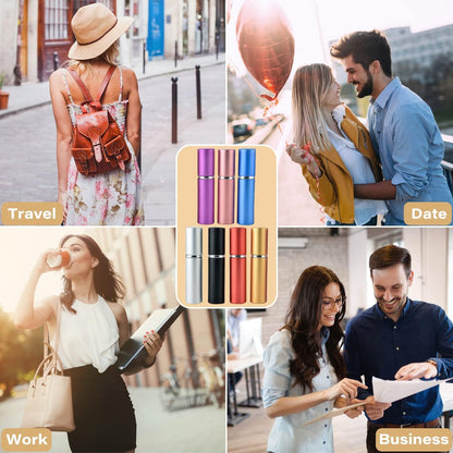 Empty Spray / Perfume Bottle Refillable Fine Mist Perfume For Sanitizer Travel Beauty Makeup Perfume filler (1 Pc)