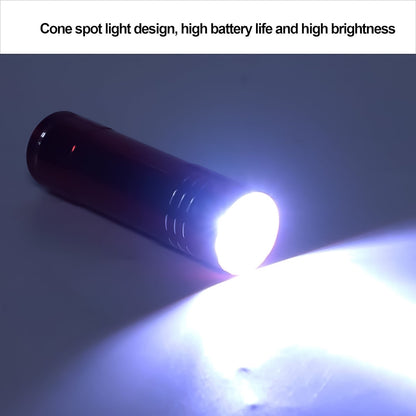 Portable Mini Torch, Super-Bright Mini 3 LED Bulb Pocket Torches - Torch Flashlight for Camping, Hiking, DIY, Travelling, Outdoors and More 3 Battery operated (Battery not included / 1 pc / Mix Color )