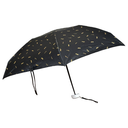 3-Fold Umbrella Summer Sun and Rain Protection Foldable Cute Umbrella || UV Protection Rain Sun Umbrella || Travel Accessories || Umbrella for Children, Girls, and Boys (1 Pc / With Zip Case)