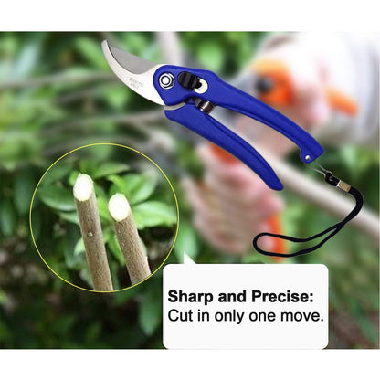 0465A Garden Shears Pruners Scissor for Cutting Branches, Flowers, Leaves, Pruning Seeds