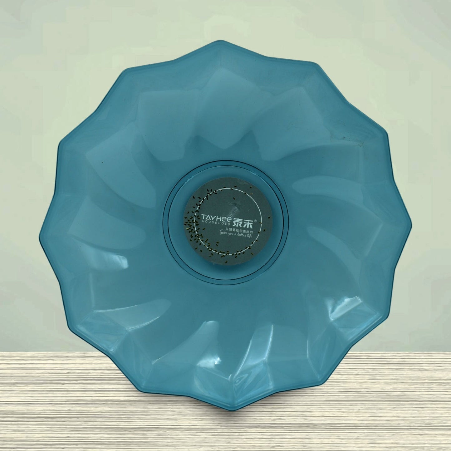 Flower Shape Plastic Dinner / Fruit Plate / Tray / Snacks / Breakfast Plate friendly Plastic Plate for Kids Party Supplies Birthday Holiday Party Dinnerware Supplies (1 Pc)