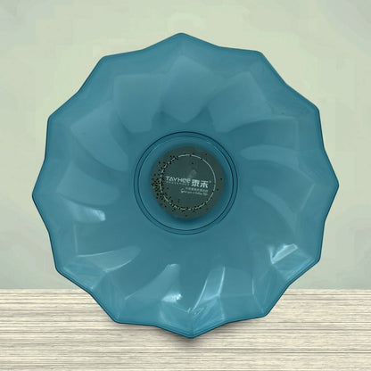 Flower Shape Plastic Dinner / Fruit Plate / Tray / Snacks / Breakfast Plate friendly Plastic Plate for Kids Party Supplies Birthday Holiday Party Dinnerware Supplies (1 Pc)