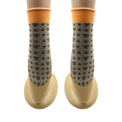 7356 Socks Breathable Thickened Classic Simple Soft Skin Friendly