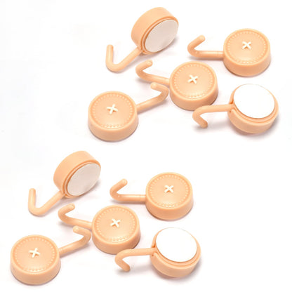 7472 Self Adhesive Sticky Hook, Small Wall Hooks ( 10pc )