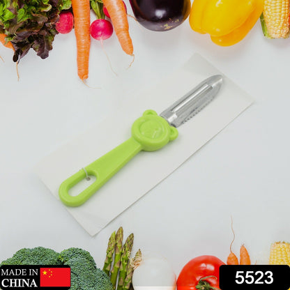Multi-Purpose Stainless Steel Peeler With Handle For Vegetables, 2 in 1 Potato Peeler and Cutter, Stainless Steel Potato Peeler, grated Carrot, grated, Suitable for Peeling and shredding Fruit and Vegetables Kitchen Accessories (1 Pc)