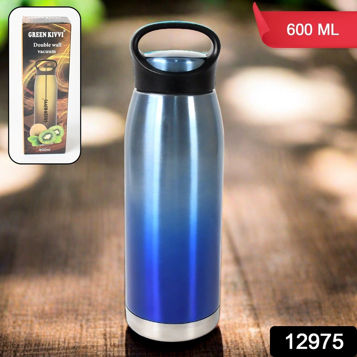 Vacuum Stainless Steel Double Wall Water Bottle, Fridge Water Bottle, Stainless Steel Water Bottle Leak Proof, Rust Proof, Cold & Hot Thermos steel Bottle| Leak Proof | Office Bottle | Gym | Home | Kitchen | Hiking | Trekking | Travel Bottle