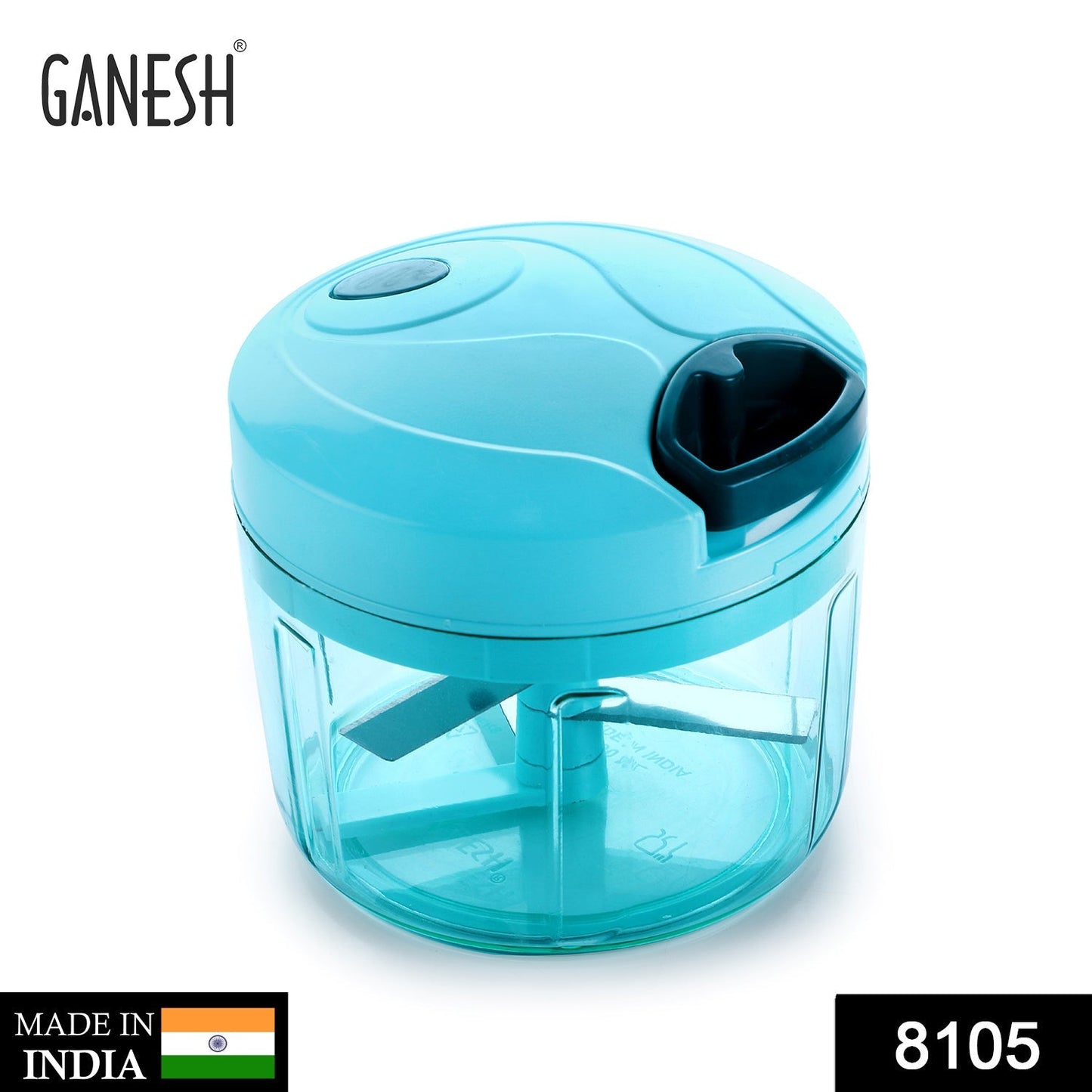8105 Ganesh Quick Vegetable Chopper (1 Unit Chopper)(725 Ml)