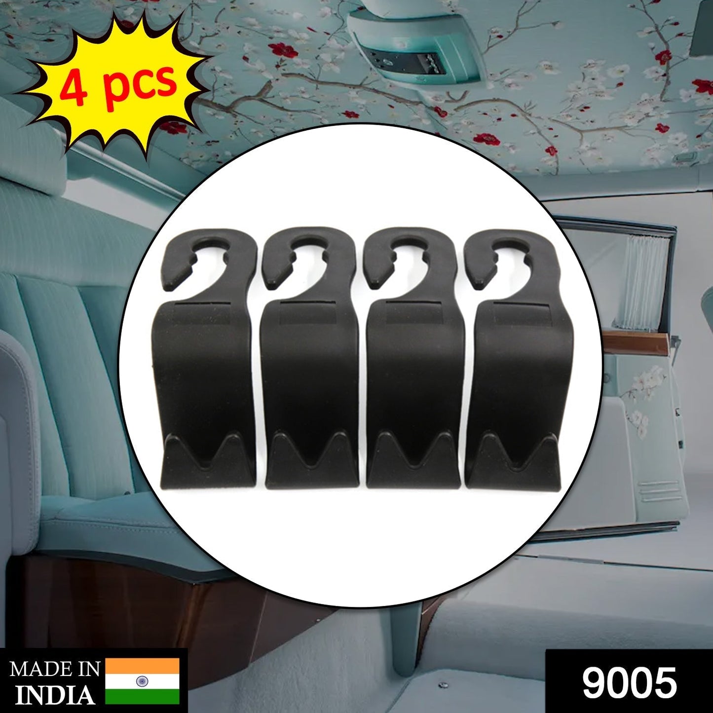 9005 Car Backrest Hanger and backrest stand for giving support and stance to drivers.