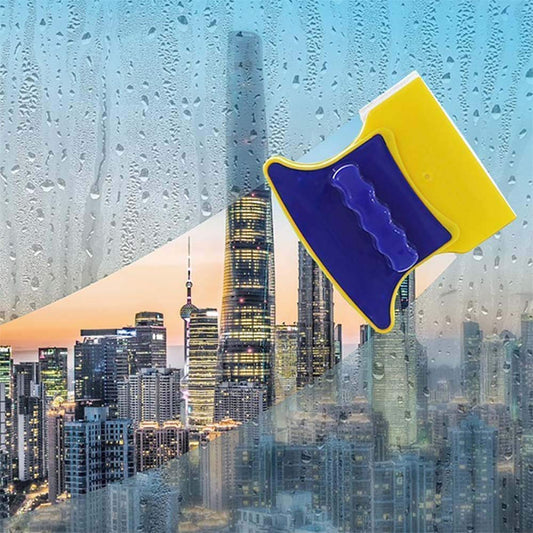 Magnetic Double-Sided Window Cleaner Squeegee